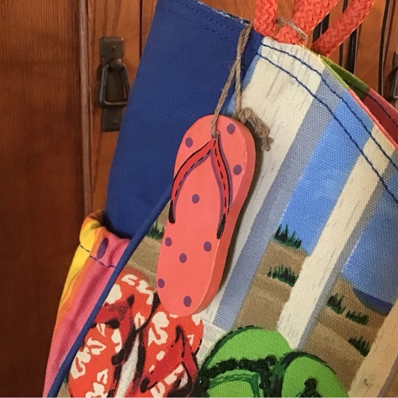 Artist Paul Brent Flip Flop Tote - Picture 4 of 16